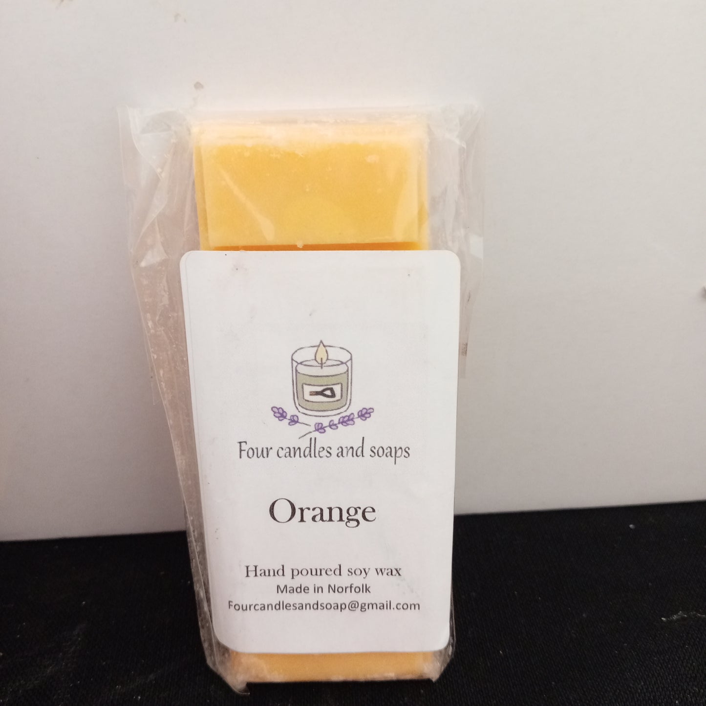Orange 50g snap bar Wax Melt