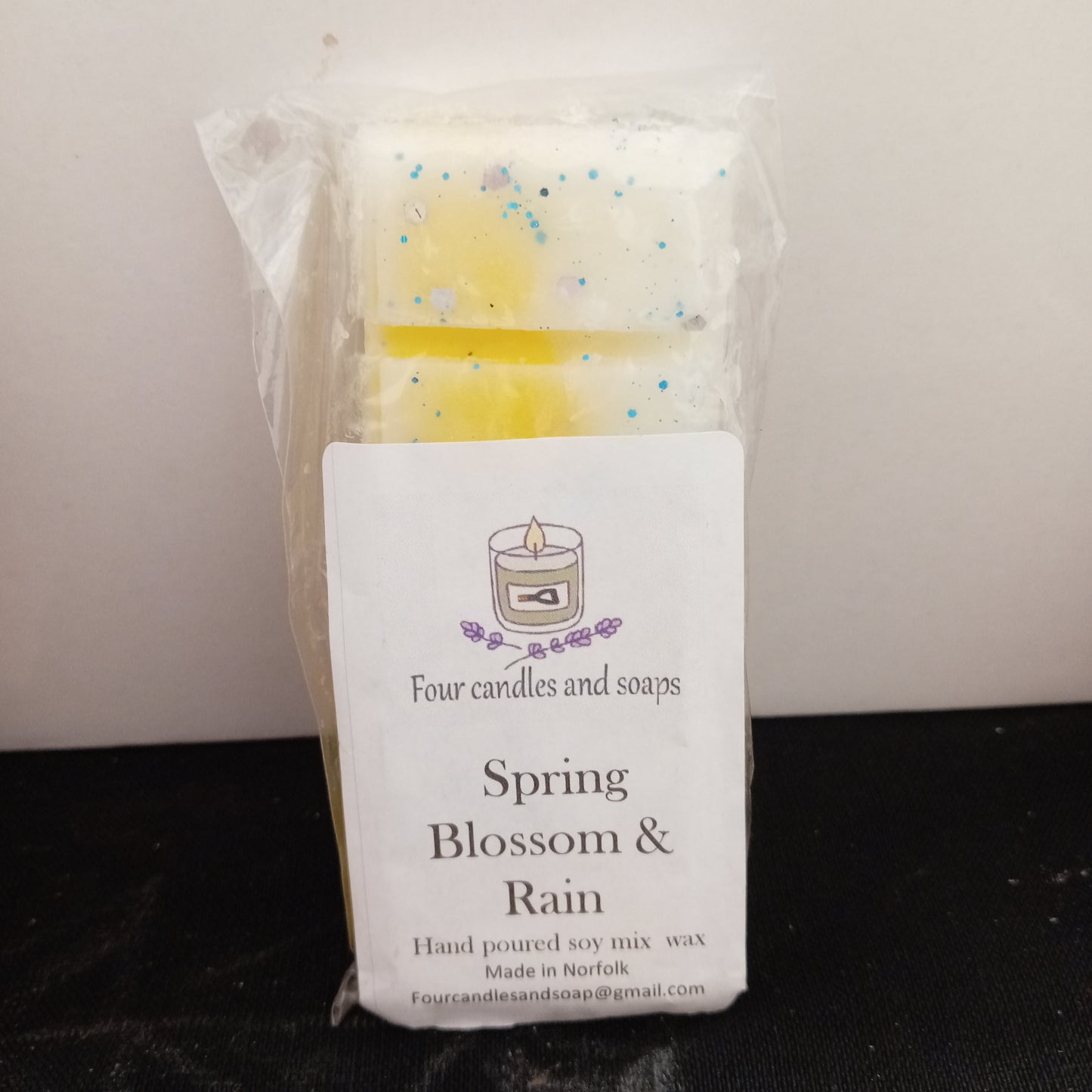 Spring Blossom and rain 50g snap bar Wax Melt