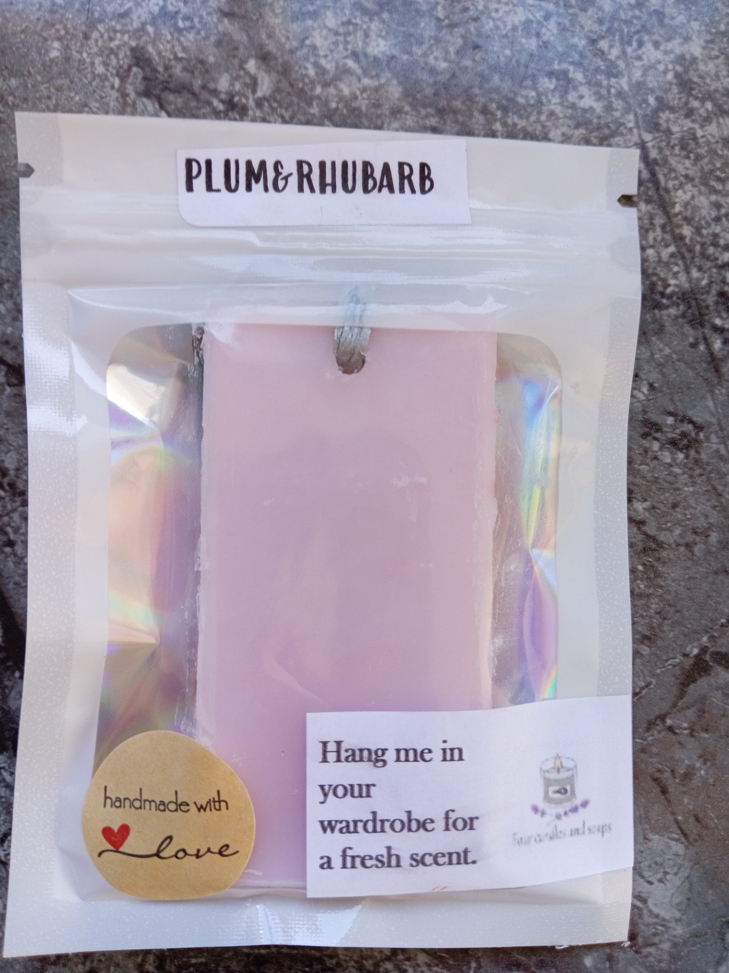 Rhubarb and plum Wardrobe Fresheners