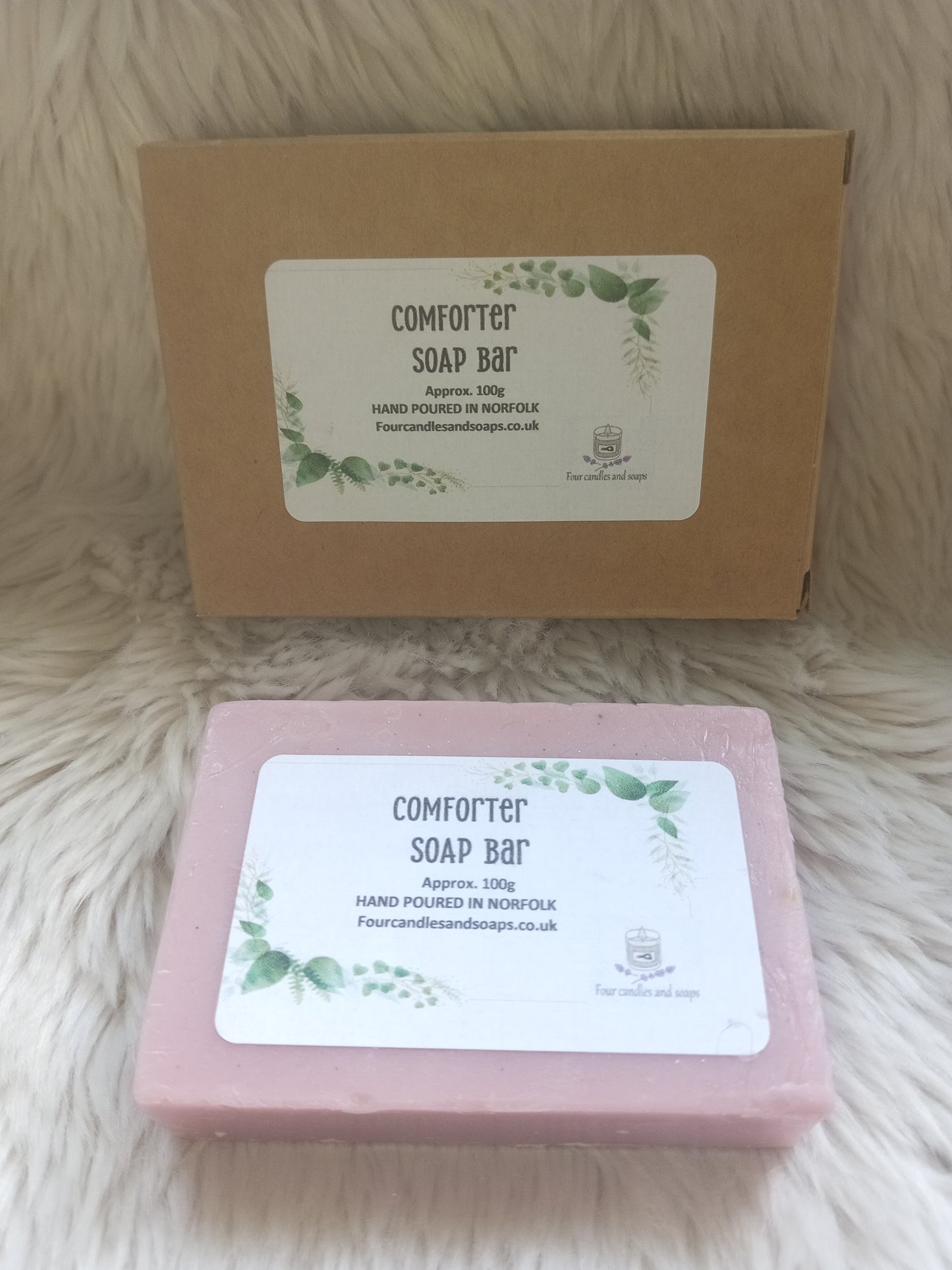 Comforter lush dupe soap 100g