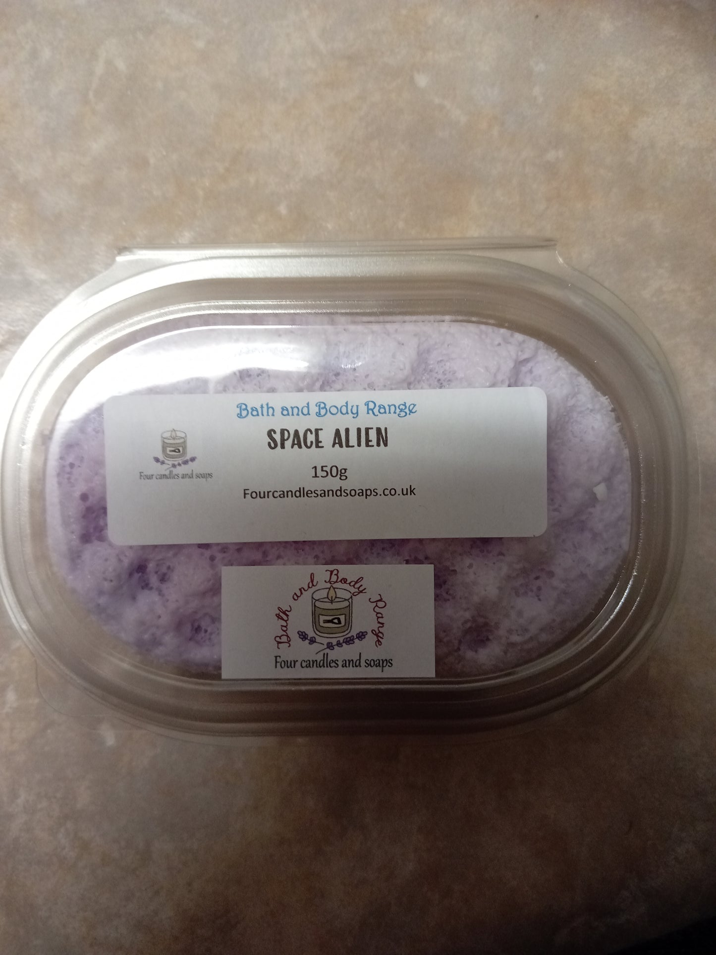 Space alien Soap infused sponge perfume inspired