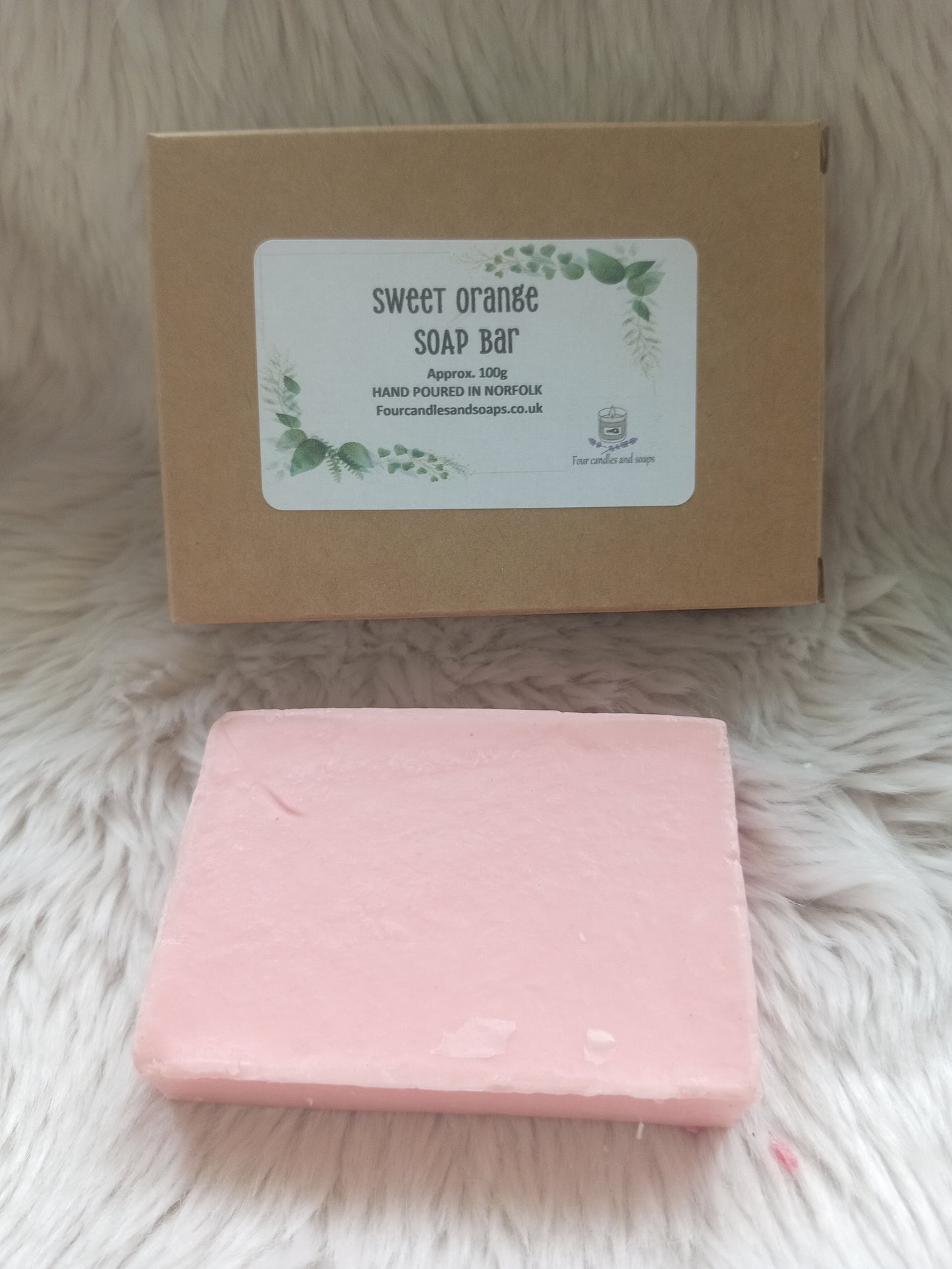 Orange Scented Soap 100g