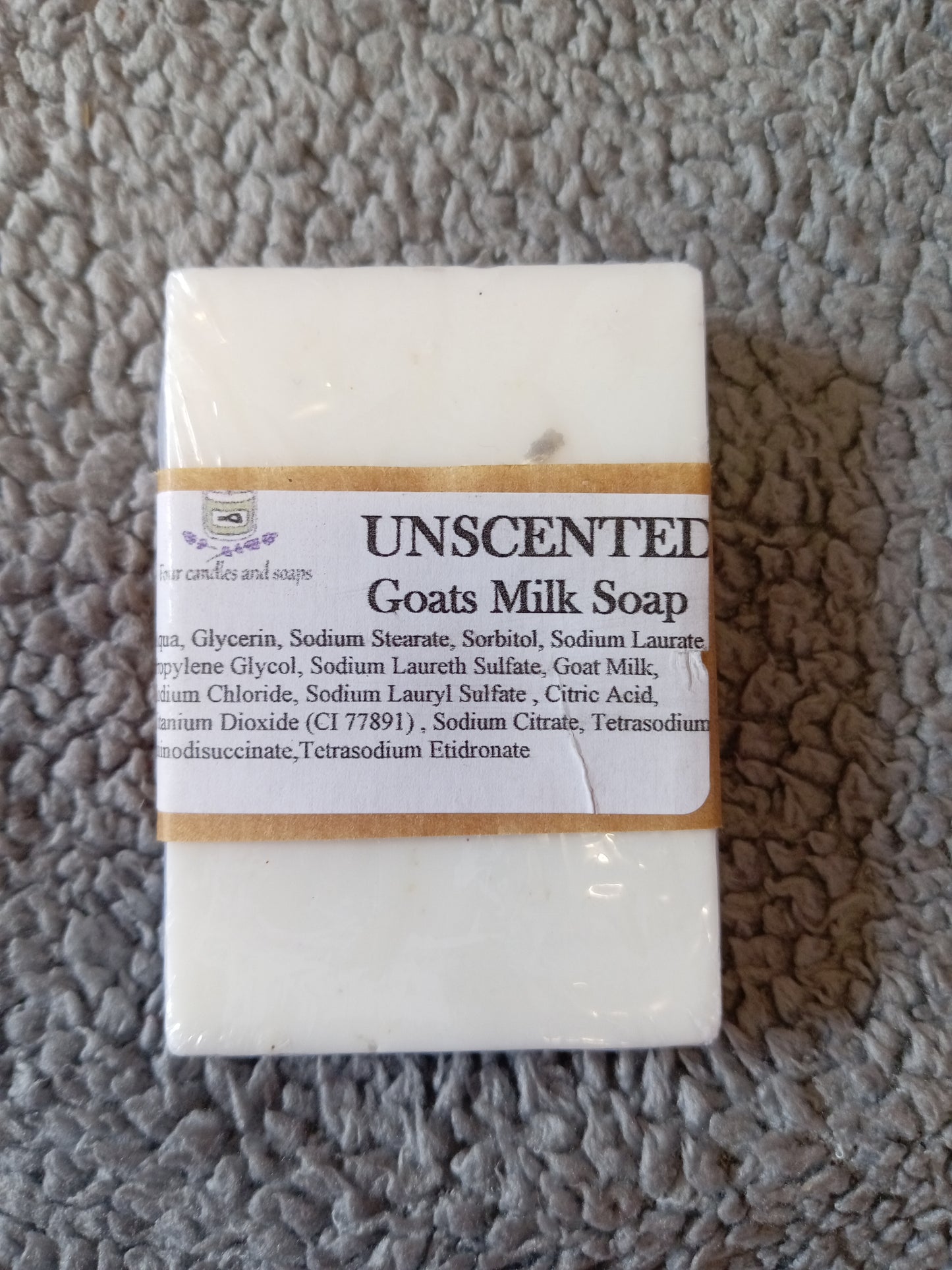 Unscented Goats Milk soap 100g
