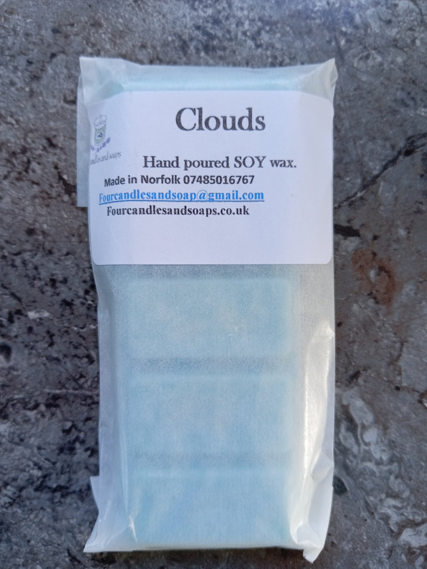 Clouds 50g snap bar Wax Melt