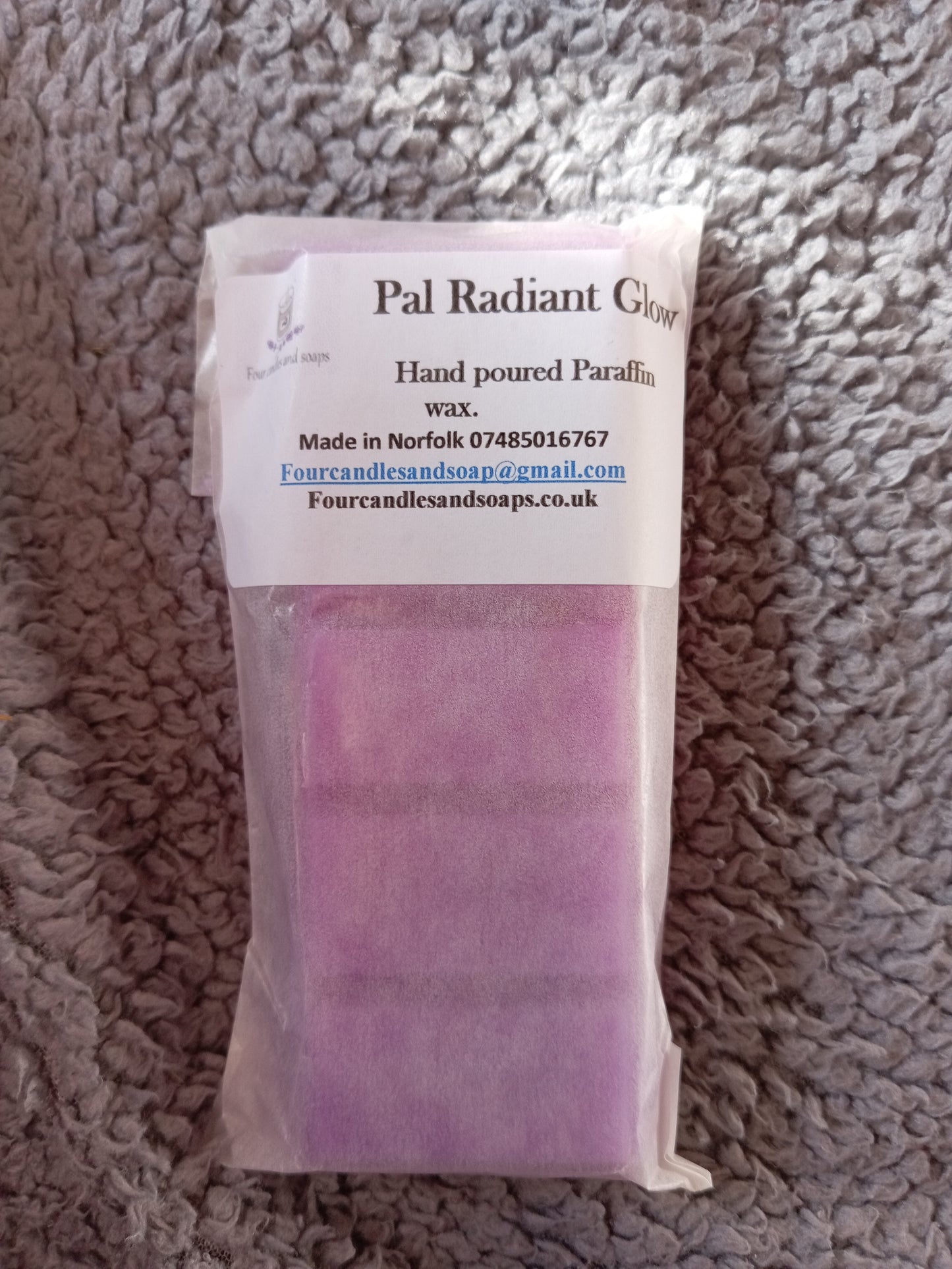 Pal Radiant glow 50g snap bar Wax Melt