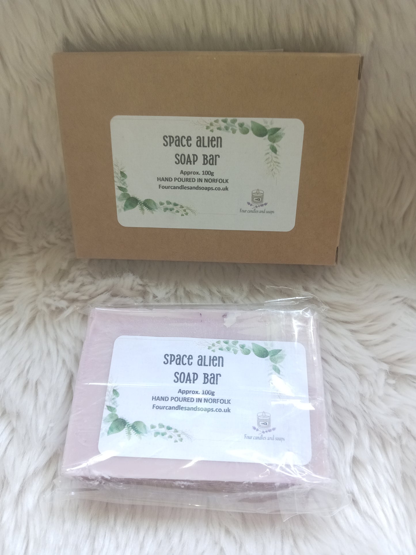 Space Alien Scented Soap 100g