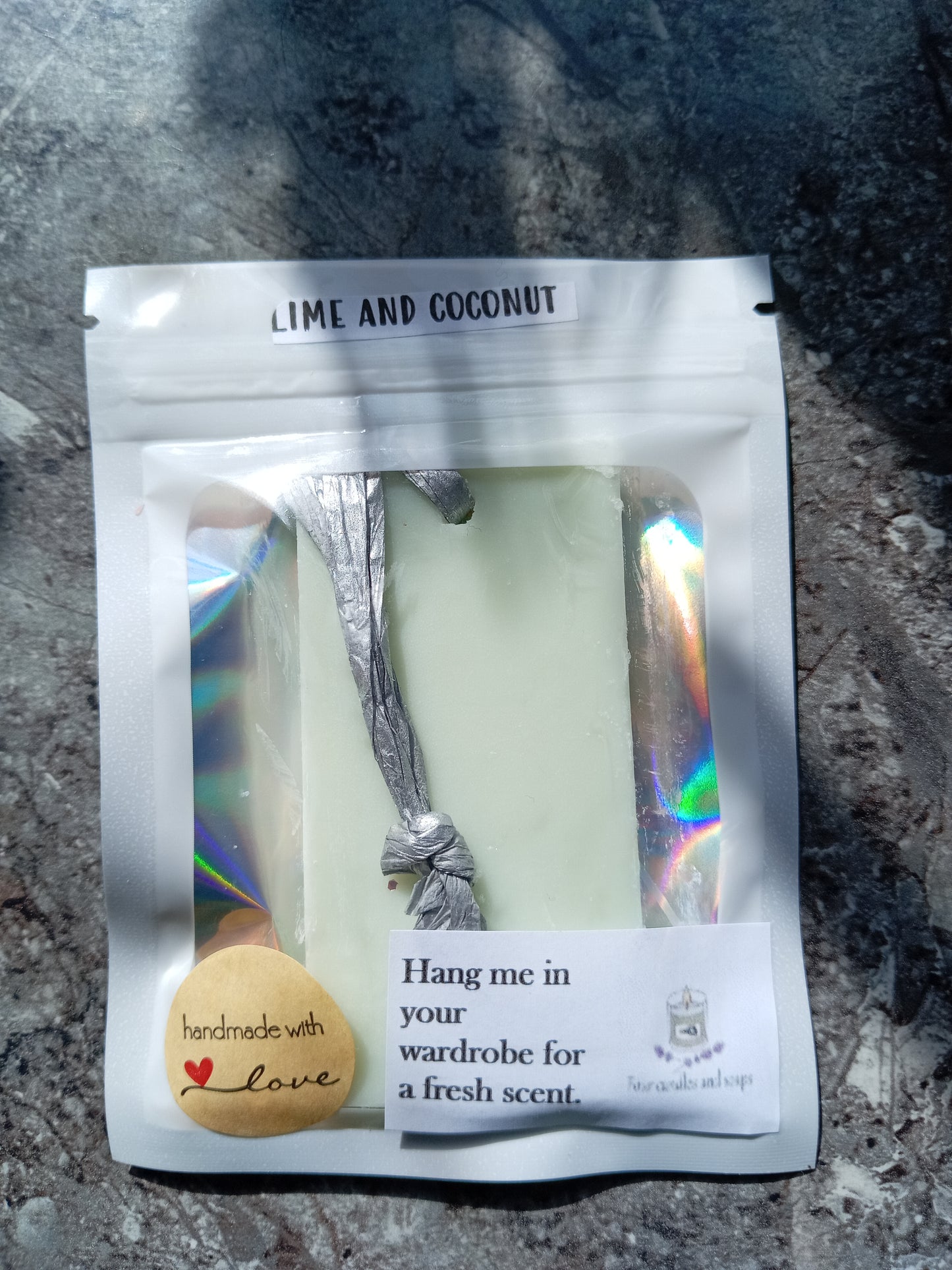 Lime and Coconut Wardrobe Freshener.