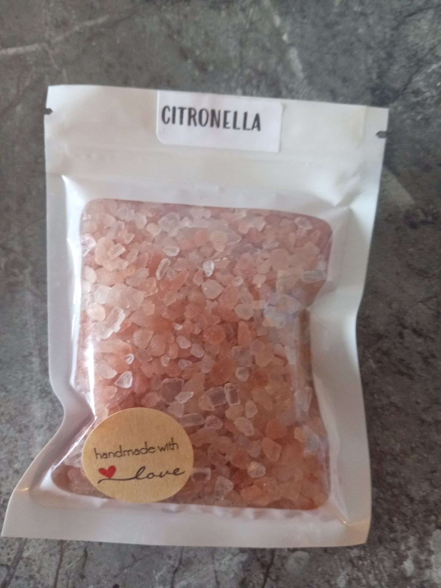 Citronella salt Simmers 100g