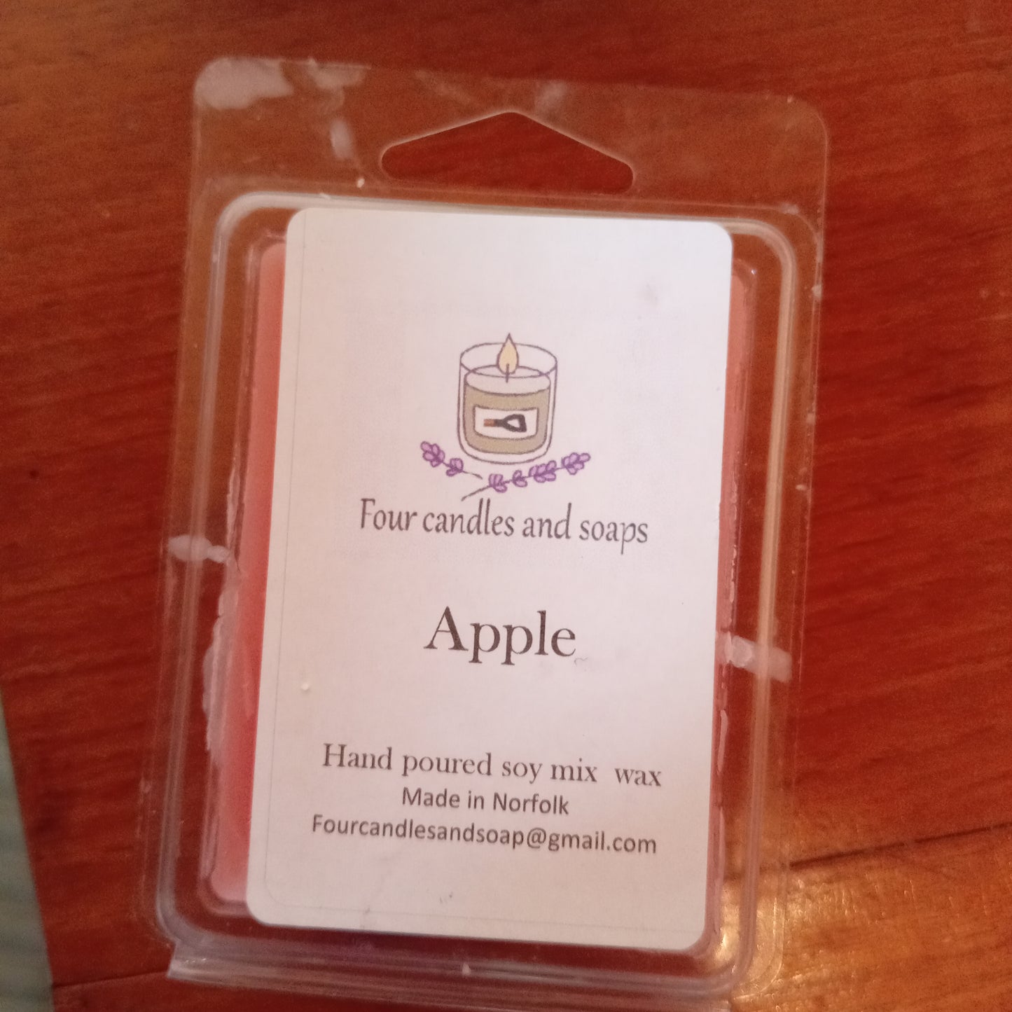 Apple 50g Clam Shell Wax Melt CLEARANCE