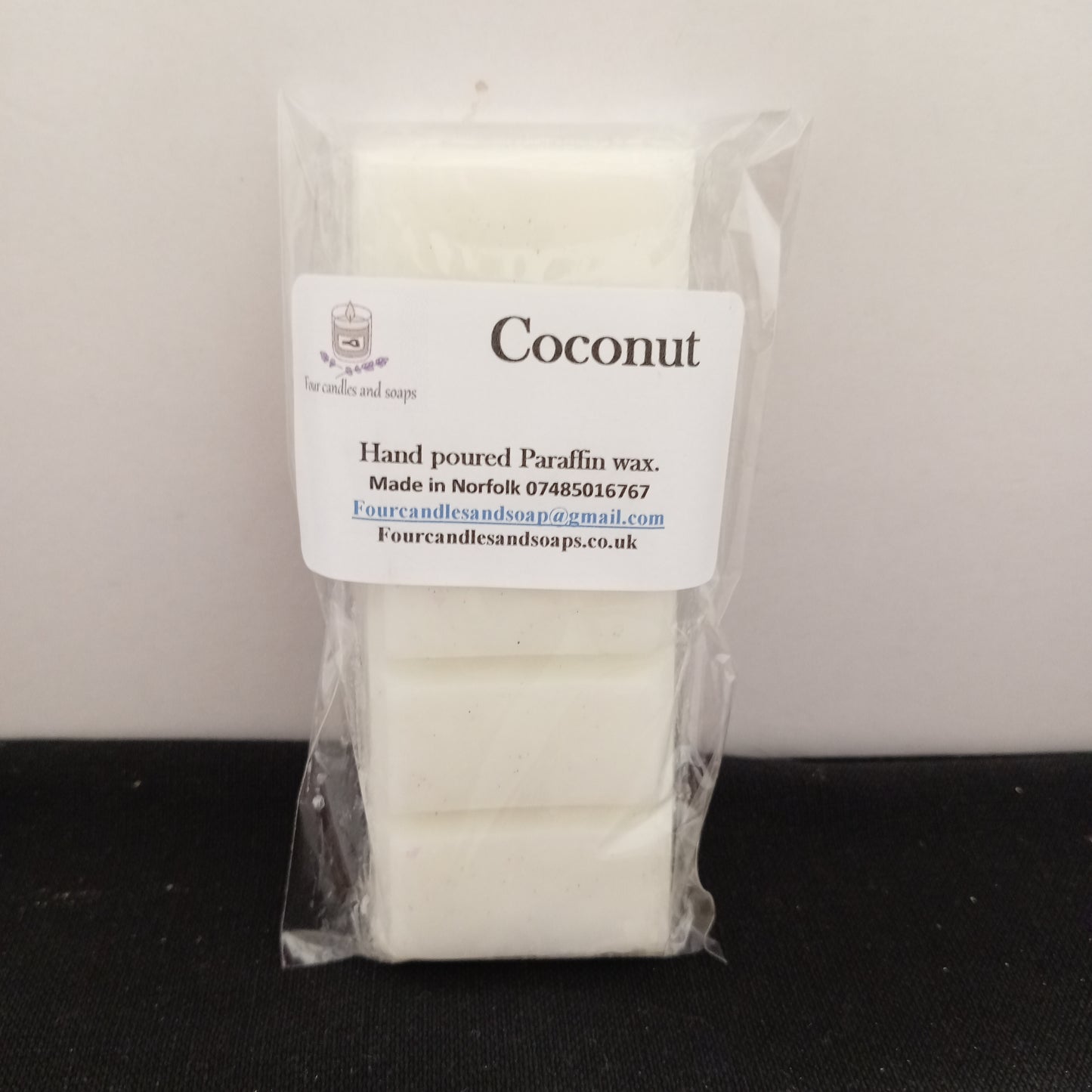 Coconut 50g snap bar Wax Melt