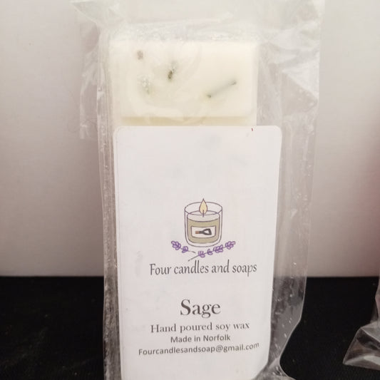 Sage 50g snap bar Wax Melt