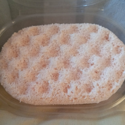 Butt lift exfoliating soap sponge by Four Candles & Soaps