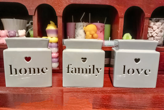 Family oil wax melt burner