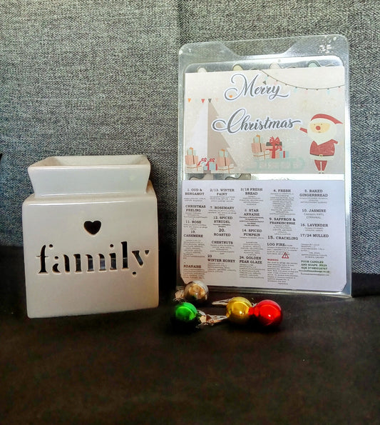 Advent calender wax melts
