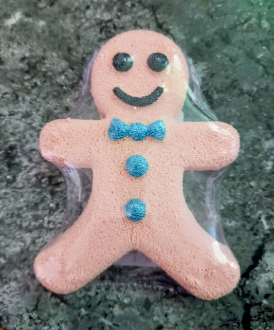 Ginger bread mango scented bath bomb