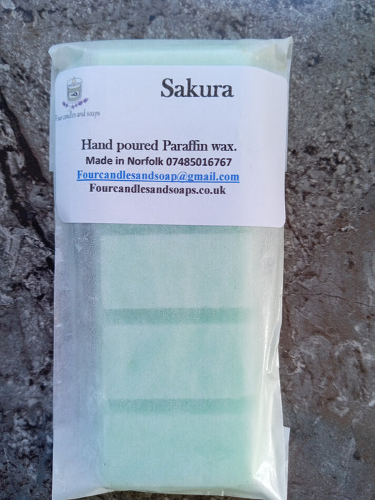 Sakura 50g snap bar Wax Melt