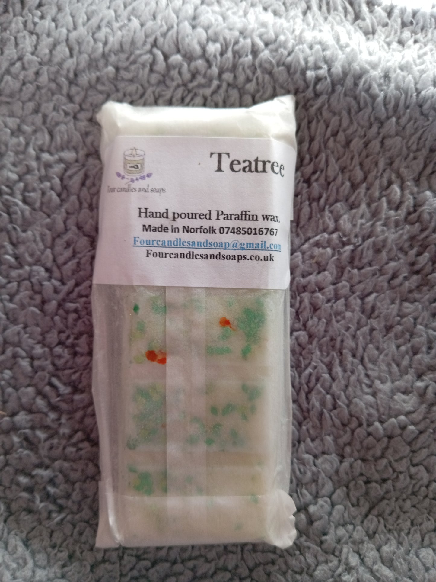 Tea tree 50g snap bar Wax Melt