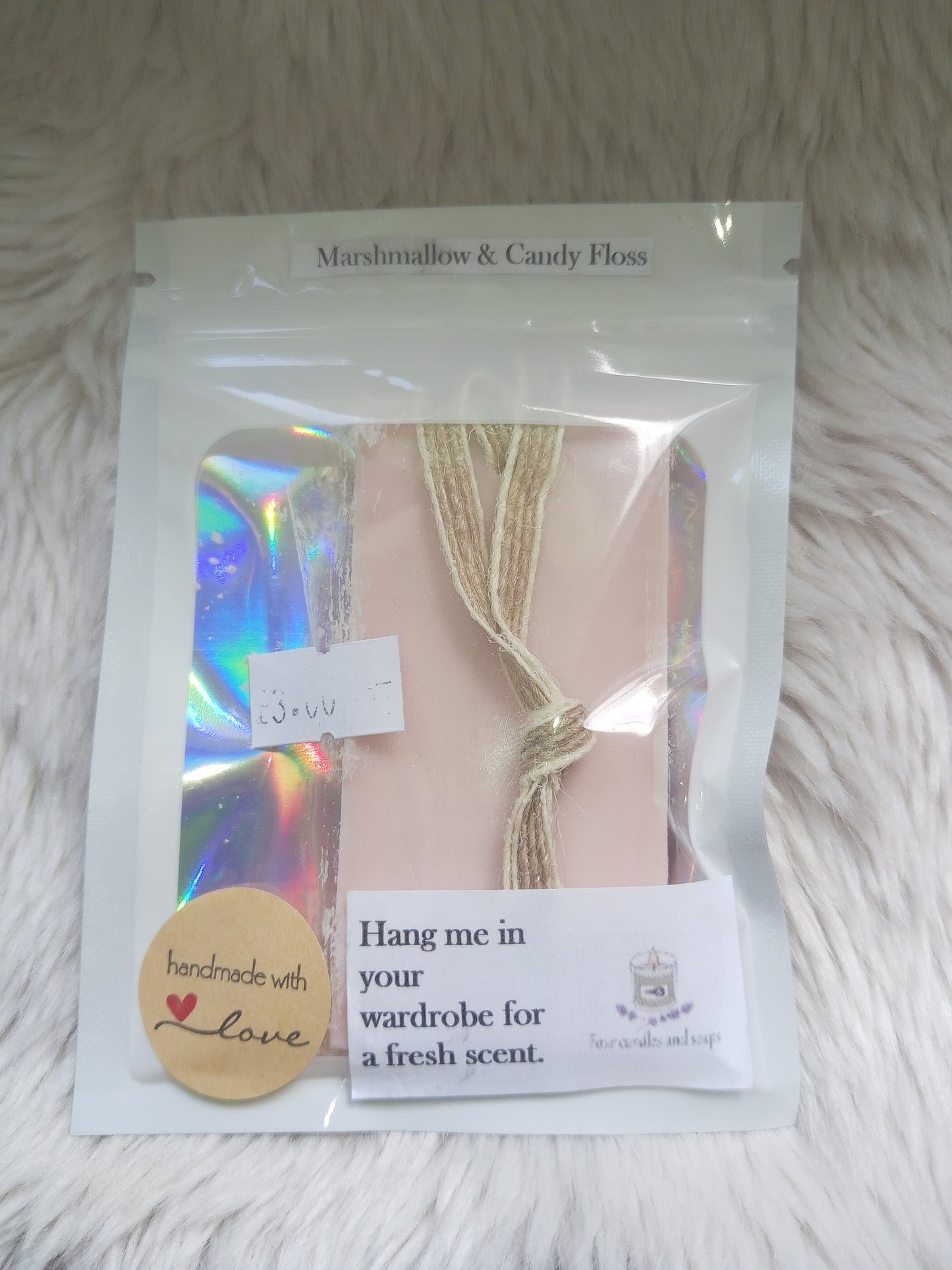 Marshmallow and candy floss Wardrobe Freshener