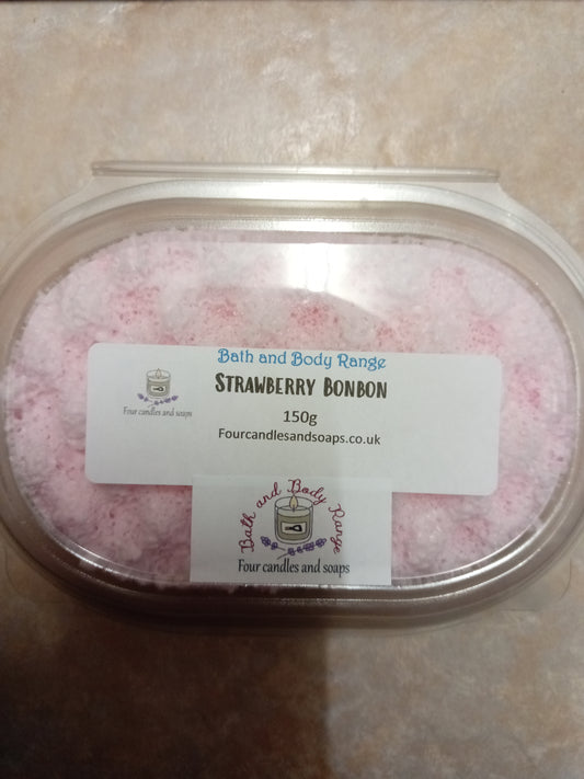 Strawbery Bonbon Soap infused sponge