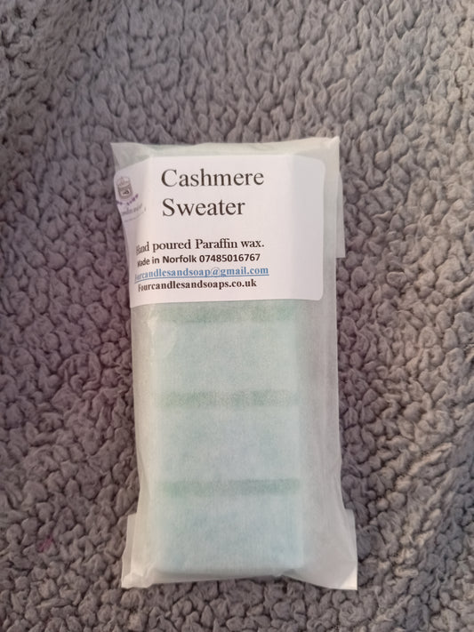 Cashmere sweater 50g snap bar Wax Melt