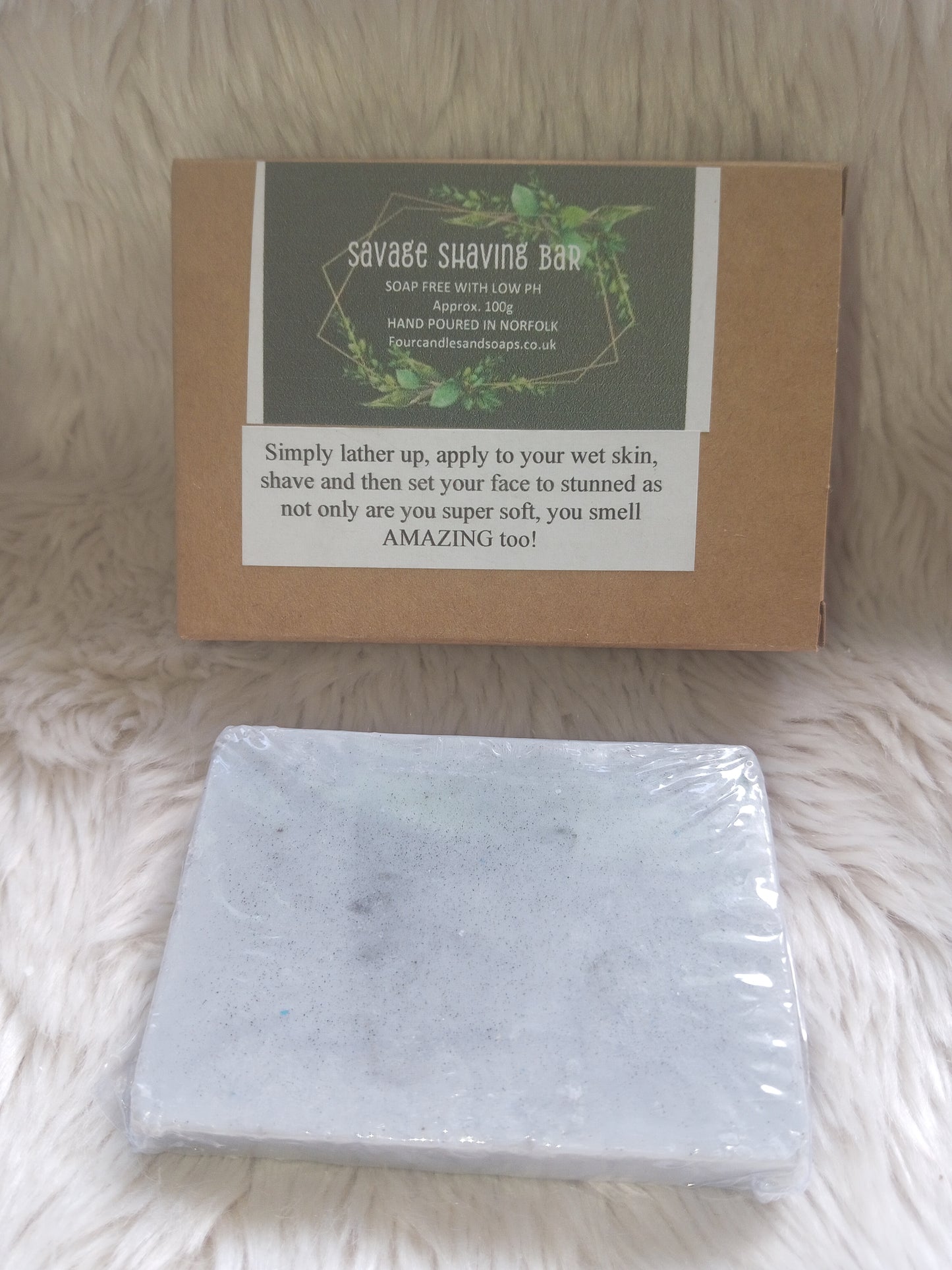 Savage aftershave dupe Shaving Bar 100g