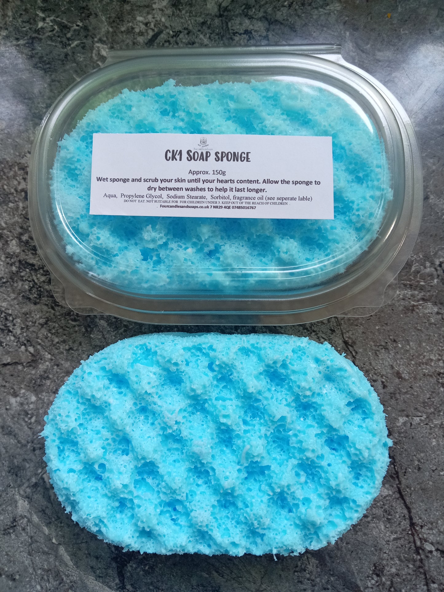 One Mil Soap infused sponge