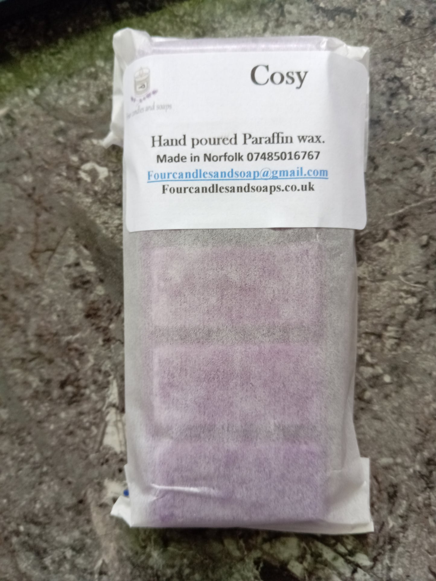 cozy 50g snap bar Wax Melt