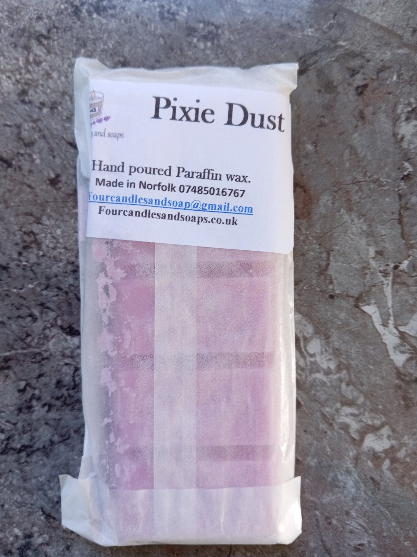 Pixie dust 50g snap bar Wax Melt