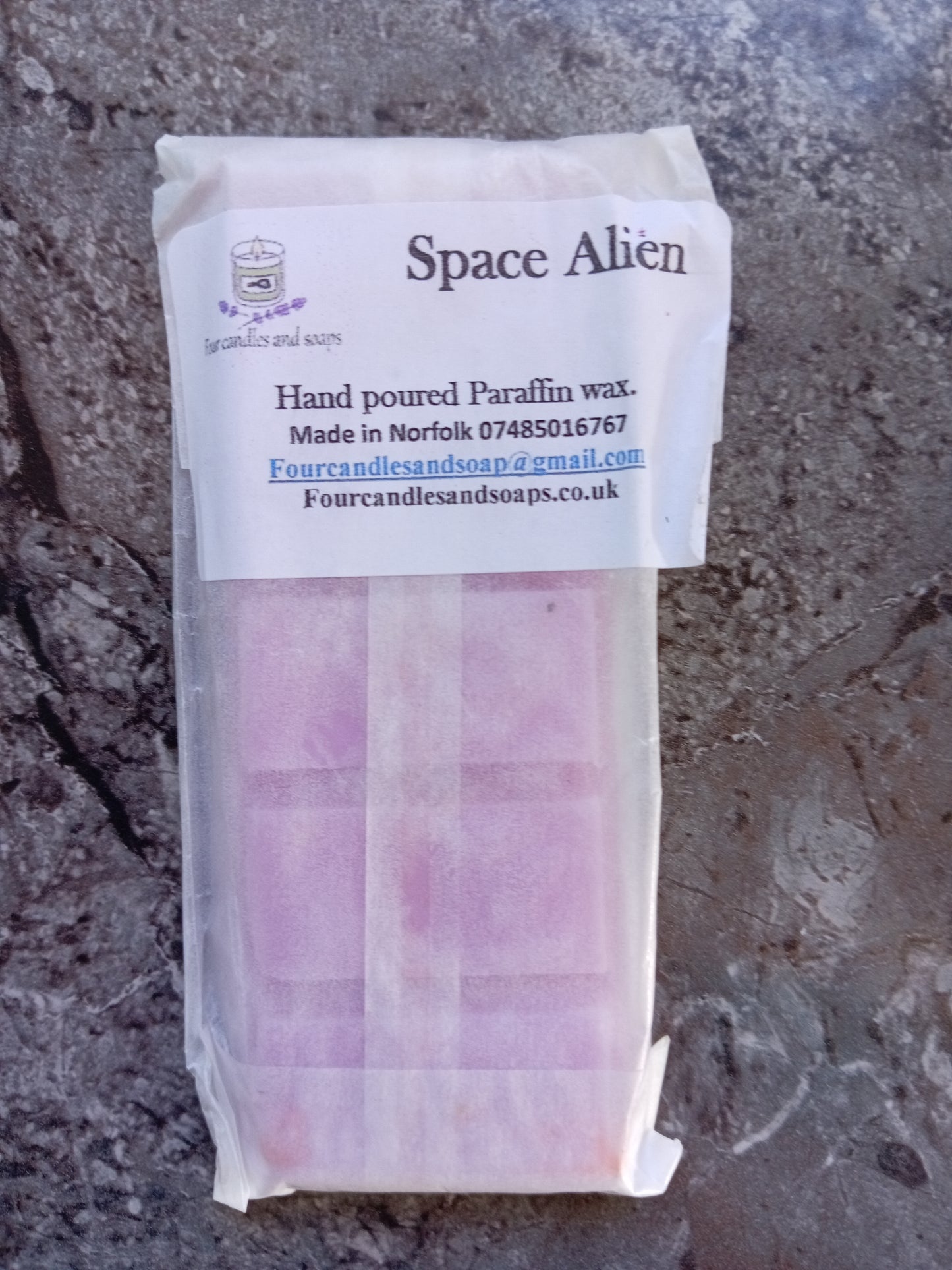 Space Alien 50g snap bar Wax Melt