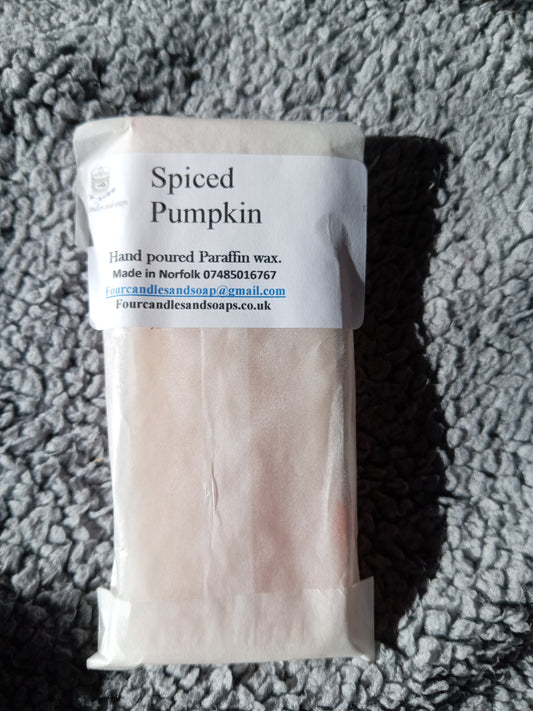 Spiced pumpkin 50g snap bar Wax Melt