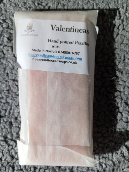 Valentineas 50g snap bar Wax Melt