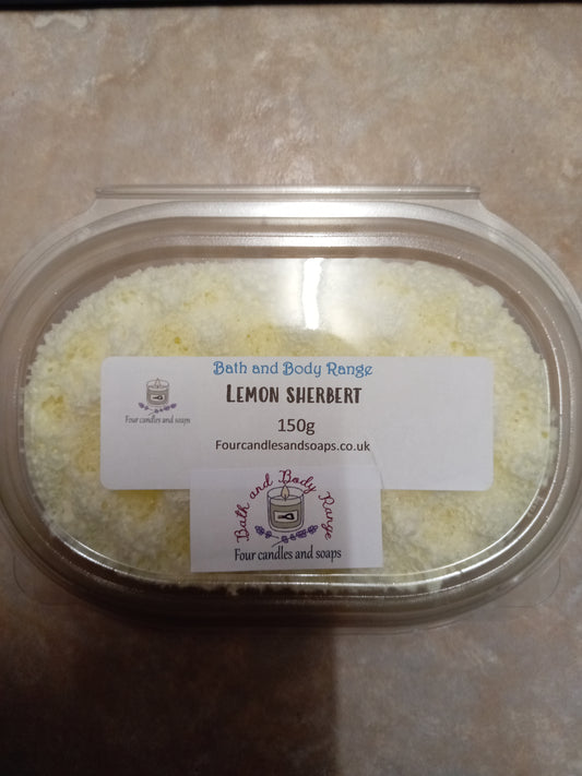 Lemon Sherbert Soap infused sponge