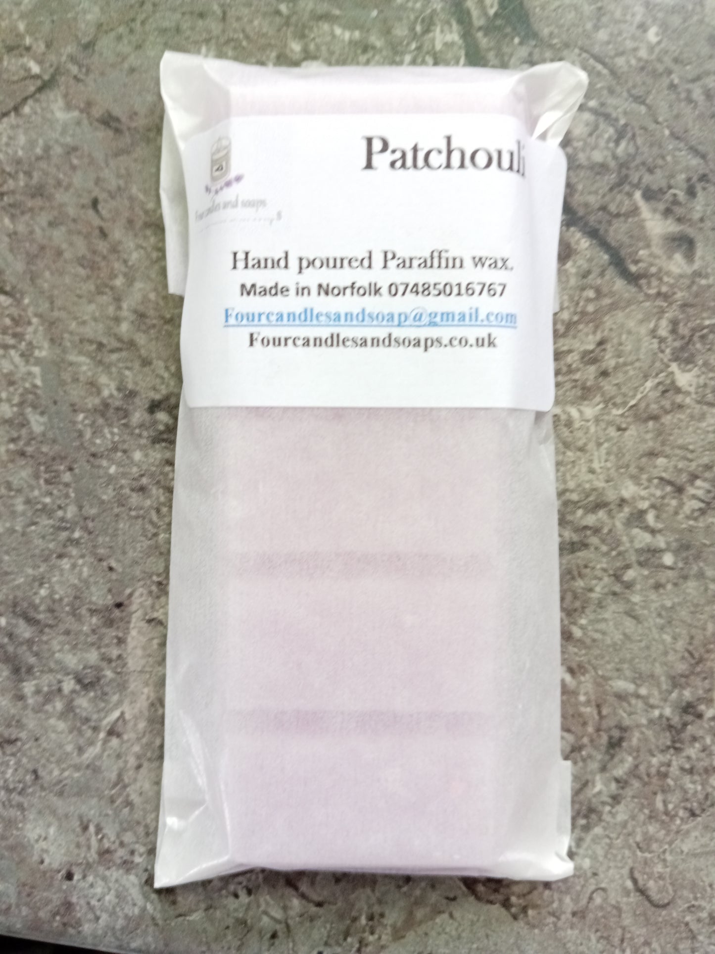 Patchouli 50g snap bar Wax Melt