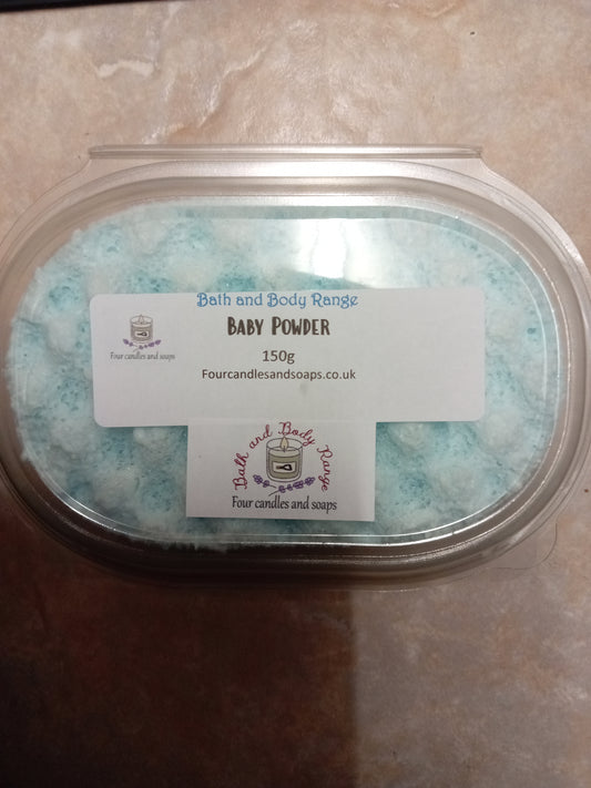 Baby Powder Soap infused sponge